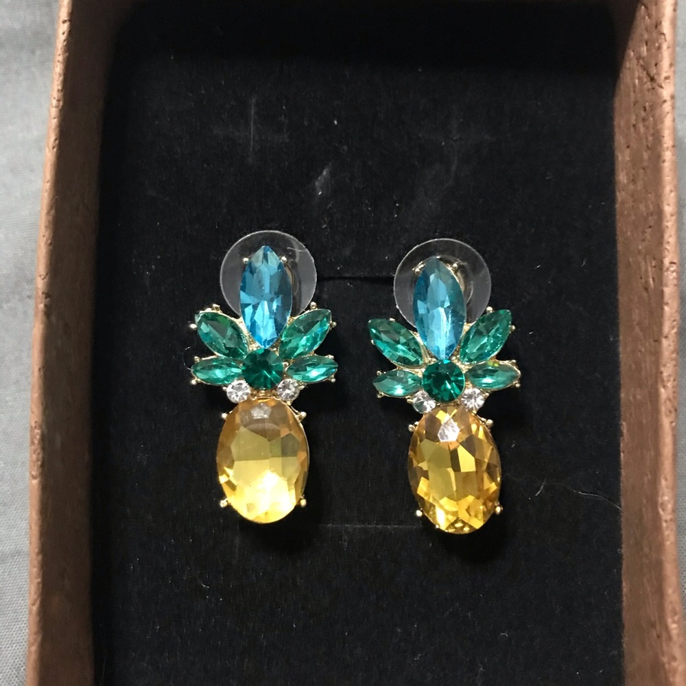 Pineapple earrings